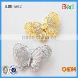 Handmade Accessories Women Brooch Big Peacock Shape Crystal Rhinestone Brooch thumbnail-5