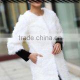 2015new Arrival Real Lamb Fur Coat for Women LC16 thumbnail-3