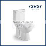 Bathroom Four Inch Outlet Two Piece Toilet Types of Water Closet Model thumbnail-1