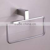 square shape bathroom towel ring