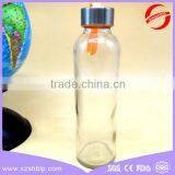 Set of Round Clear Water Glass Drinking Bottle thumbnail-4