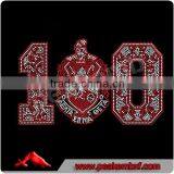Delta Sigma Theta Rhinestone HotfIx Motif AEO100 Years Designs thumbnail-1