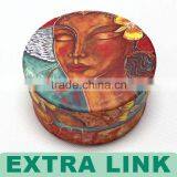 Fashion Slim Long Purple Fancy Paper Made Luxury Lip Balm Packaging Tube Set thumbnail-5