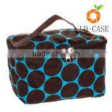 Custom Canvas Cosmetic Zipper Bags for Traveling With Custom Printing