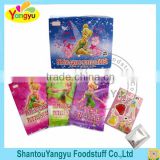 Halal popping candy with princess tattoo sticker popping candy