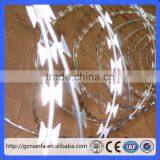 450mmm /500mm /700mm /1000mm Hot Galvanized Coil Concertina Razor Barbed Wire(Guangzhou Factory) thumbnail-2