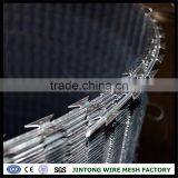 Welded Wire Fence Stainless Steel Barbed Wire Razor Wire for Sale thumbnail-1