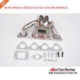 Mertop Race Stainless Turbo Manifold Header 88-00 Hond* Civi* w/ B Series thumbnail-1