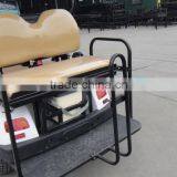 Six Seats Electric Golf Car With Two Rear Facing Flip-flop Seats thumbnail-3