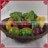 S&D High Quality Material Supermarket Display Basket/woven Basket Fruit Vegetable Display Rack thumbnail-2