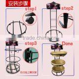 Store Metal Bread Display Rack thumbnail-3