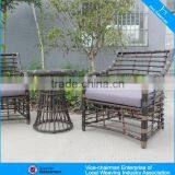 Modern Coffee Tables and Chairs Rattan Coffee Table Set CF1447 thumbnail-3