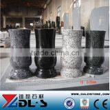 G623 Grey Sardo Granite Vase For Gravestone thumbnail-4