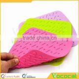 Small Smooth Angle Square Silicone Placemat Cup Mat Coaster Place Mat thumbnail-4