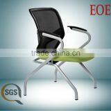 folding reception chair folding chair mesh training chair