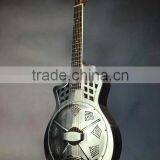 40 Inch Chrome Metal Resonator Guitar With Blues Slide thumbnail-2