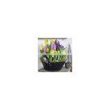 Eco Friendly Recycled Tire Rubber Planter Pot thumbnail-1