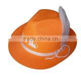 Best Sale St. Patrick's Day Fashion Wool Felt Hat Blank Body Wholesale With Ribbon Feather for Man Woman Promotion Gifts thumbnail-6