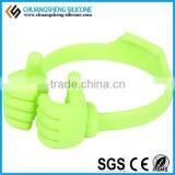 Thumbs Shape Silicone Cell Phone Stander, Tablet Holder, Silicone Gift thumbnail-2