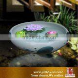 Modern Style Handmade Lotus Figure Ceramic Aquarium for New Year Gift thumbnail-2