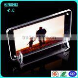 KM-VP11 Factory Wholesale Custom Shape Acrylic Photo Frame New Mosaic L Shape Tawny Frame thumbnail-6
