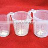 PP Home Use Customized Logo Plastic Measuring Cup