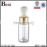 2017 Hot New Products Cosmetic Fragrance Perfume Glass Bottle 15ml 20ml 30ml Screw Gold Big Dropper Glass Perfume Bottle China thumbnail-4