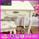 2016 Wholesale Luxurious Solid Wooden Bedroom Vanity W08G192 thumbnail-5