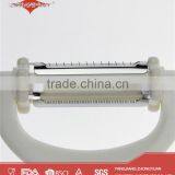 Manual Potato Peeler Stainless Steel Julienne and Vegetable Peeler With Rubber Handled thumbnail-4