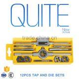 Tap and Die Set With 12pcs Hand Taps and Dies Taps China