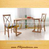 Low Price Elgant Solid Wood Table Chair Set Restaurant Chairs thumbnail-6