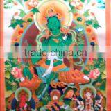 GREEN TARA THANKA thumbnail-1