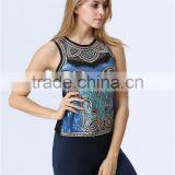 New Design Ladies Heavy Sequin Embroideried Embellishment Beaded Top thumbnail-3