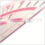 Kearing Brand Plastic Transparent Sandwich Line Protractor for Sewing Marker #P101 thumbnail-2