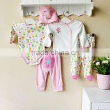 Mom and Bab 2012 Summer Baby Wear 100% Cotton Newborn Suit 5in1 Gift Box thumbnail-1