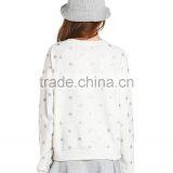 Customize Lady Outdoor Wear Fashion Design Top Stitch Sweatshirts thumbnail-3