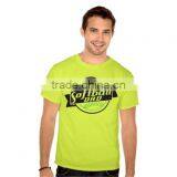 2015 Hot 60% Cotton 40% Polyester Color Plain Tee Shirts Custom Print thumbnail-1