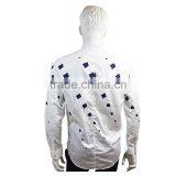 2016 Alephan Men Cotton Shirt White Printing Shirt thumbnail-3