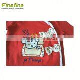 Lap Shoulder Blank Baby Infant Romper With Pom Pom thumbnail-3