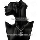 Fashion 925 Silver Bear Pendant Sautoir Wholesale Creative Hollow Out thumbnail-4