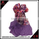 New Design Cheap Soft Printed Silk Scraf Women thumbnail-1