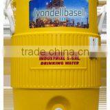 USA Made Igloo 5 Gallon Industrial Cooler (Yellow) - 20 Quarts (18.9 Liters), Has UV Inhibitors That Protect Against Sun Damage thumbnail-1