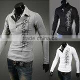 Wholesale Mens Cotton Casual Shirt Imprintting Long Sleeve Shirts thumbnail-2