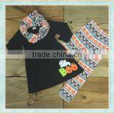 Wholesale 2017 Kids Halloween Costumes Black Gost Embroidery Pattern Pumpkin Grimace Pants thumbnail-1