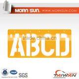 100mm Acrylic Letters Alphabet Stencil Ruler From Taiwan thumbnail-1