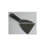 PUTTY KNIFE WITH BLACK PLASTIC HANDLE thumbnail-1