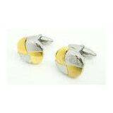 Classic Windmill Plating Mens Gold Cufflinks With Stamping Crafts thumbnail-1