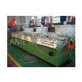 Alloy Steel Wood Profile Plastic Extruder Machinery 180 - 450kg / h