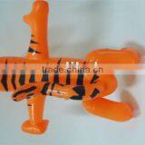 Lovely Pvc Inflatable Animal Tiger Toys for Childrens Gift,promotion Pvc Cartoon Toys