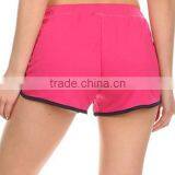 Hot Simplicity Women Sports Shorts Elastic Drawstring Waistband Summer Shorts thumbnail-6